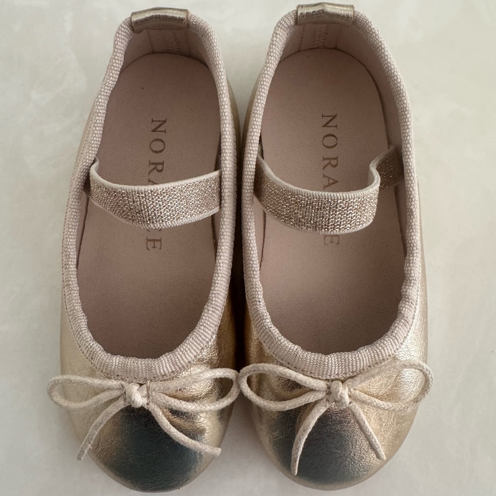 Noralee (Rylee & Cru) Toddler Ballet Flats, Size 5